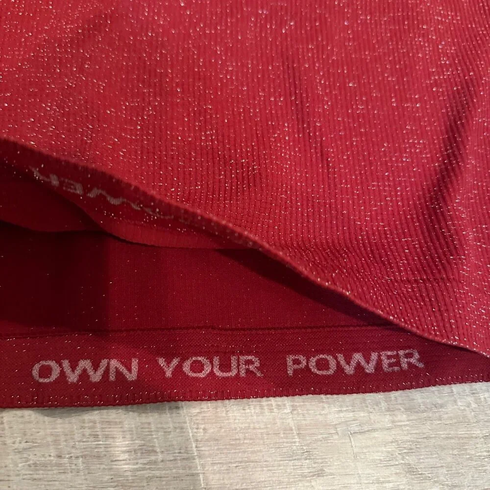 ATHLETA GIRL RED LONG SLEEVE SHIRT XXL 16